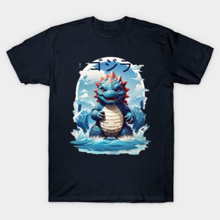 japanese fun kids gojira T-Shirt